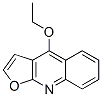 Furo[2,3-b]quinoline, 4-ethoxy- (7CI,9CI) Structure