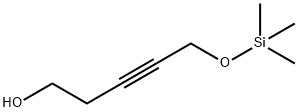 3-Pentyn-1-ol,  5-[(trimethylsilyl)oxy]- Struktur