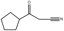 3-CYCLOPENTYL-3-OXO-PROPIONITRILE Structure