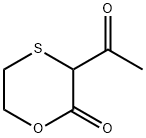 1,4-옥사티안-2-온,3-아세틸-(9CI)