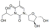 3-(2,3-dihydroxypropyl)thymidine Structure