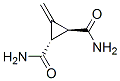 1,2-Cyclopropanedicarboxamide,3-methylene-,trans-(+)-(9CI) Structure