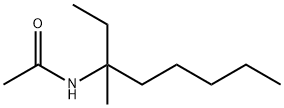 Acetamide,  N-(1-ethyl-1-methylhexyl)- Struktur