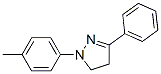 4,5-Dihydro-1-(4-methylphenyl)-3-phenyl-1H-pyrazole Structure