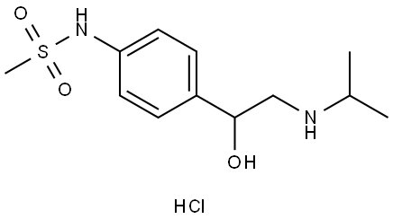 Sotalol hydrochloride Structure