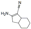 1H-Indene-3-carbonitrile,  2-amino-3a,4,5,6,7,7a-hexahydro- 结构式