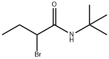2-ブロモ-N-(TERT-ブチル)ブタンアミド 化学構造式