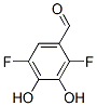 Benzaldehyde,  2,5-difluoro-3,4-dihydroxy- Structure