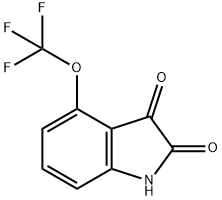 4-(Trifluoromethoxy)isatin Structure