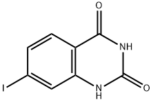 2,4(1H,3H)-Quinazolinedione, 7-iodo- Structure