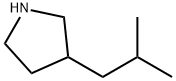 3-イソブチルピロリジン HYDROCHLORIDE 化学構造式