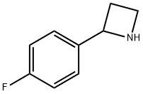 2-(4-FLUOROPHENYL)AZETIDINE Structure