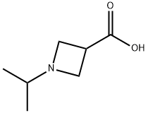 1-ISOPROPYLAZETIDINE-3-CARBOXYLIC ACID Struktur