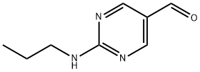 2-(PROPYLAMINO)PYRIMIDINE-5-CARBALDEHYDE Struktur