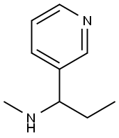 N-METHYL-1-(3-PYRIDINYL)-1-PROPANAMINE Structure