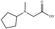 N-CYCLOPENTYL-N-METHYLGLYCINE Structure