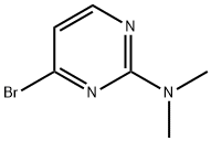 4-BroMo-N,N-diMethylpyriMidin-2-aMine Structure