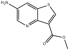 METHYL 6-AMINOTHIENO[3,2-B]PYRIDINE-3-CARBOXYLATE Structure