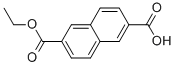 6-(ETHOXYCARBONYL)-2-NAPHTHOIC ACID Struktur