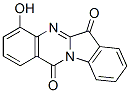 Indolo[2,1-b]quinazoline-6,12-dione,  4-hydroxy- Structure