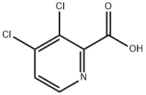 3,4-二氯-2-吡啶甲酸,959578-03-1,结构式
