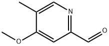 4-Methoxy-5-Methylpyridine-2-carbaldehyde Struktur