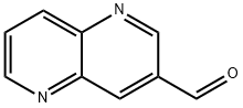 1,5-ナフチリジン-3-カルブアルデヒド 化学構造式