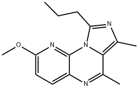 IMidazo[1,5-a]pyrido[3,2-e]pyrazine, 2-Methoxy-6,7-diMethyl-9-propyl- Structure
