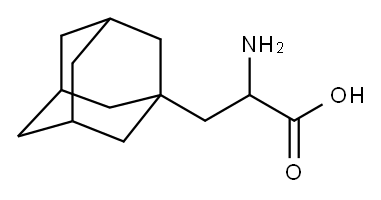 Tricyclo[3.3.1.13,7]decane-1-propanoicacid, α-amino- Struktur