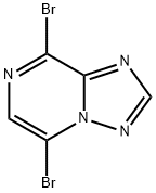 5,8-DIBROMO-[1,2,4]TRIAZOLO[1,5-A]PYRAZINE Struktur