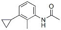 Acetamide,  N-(3-cyclopropyl-2-methylphenyl)- Structure