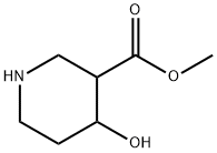 4-羟基哌啶-3-甲酸甲酯,959958-24-8,结构式