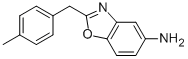 2-(4-METHYL-BENZYL)-BENZOOXAZOLE-5-YLAMINE 结构式