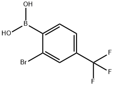 2-BROMO-4-(TRIFLUOROMETHYL)BENZENEBORONIC ACID|2-BROMO-4-(TRIFLUOROMETHYL)PHENYLBORONIC ACID