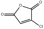 3-クロロフラン-2,5-ジオン 化学構造式
