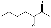 2,3-HEPTANEDIONE Structure