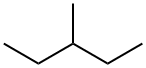 3-METHYLPENTANE Structure