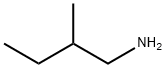 2-メチルブチルアミン 化学構造式