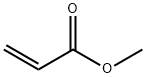 アクリル酸メチル 化学構造式