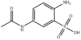 4-氨基乙酰苯胺-3-磺酸, 96-78-6, 结构式