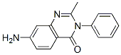 4(3H)-Quinazolinone, 7-amino-2-methyl-3-phenyl- Structure