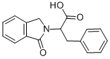 2-(1-OXO-1,3-DIHYDRO-2H-ISOINDOL-2-YL)-3-PHENYLPROPANOIC ACID Struktur