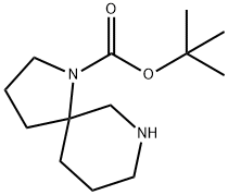 1-BOC-1,7-DIAZA-SPIRO[4.5]DECANE Structure