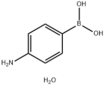 4-Aminophenylboronic acid hydrate Struktur