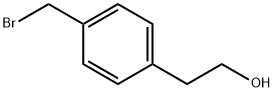 4-(2-hydroxyethyl)benzyl broMide Structure