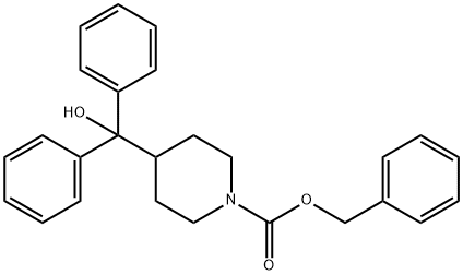 4-(HYDROXY-DIPHENYL-METHYL)-PIPERIDINE-1-CARBOXYLIC ACID BENZYL ESTER