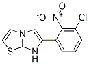6-(Chloronitrophenyl)dihydroimidazo(2,1-b)thiazole 结构式