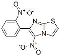 5-Nitro-6-(nitrophenyl)imidazo(2,1-b)thiazole 结构式