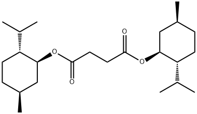 (1S)-(+)-DIMENTHYL SUCCINATE Struktur