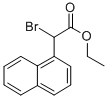 ALPHA-BROMO-1-NAPHTHALENEACETIC ACID ETHYL ESTER Struktur